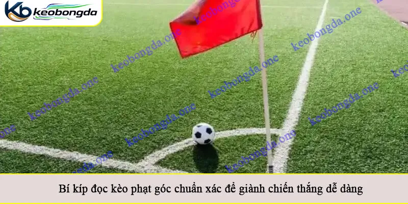 Bí kíp đọc kèo phạt góc chuẩn xác để giành chiến thắng dễ dàng