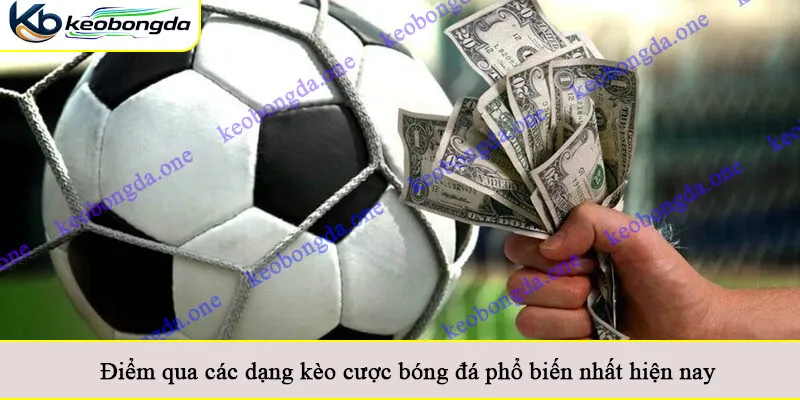 Điểm qua các dạng kèo cược bóng đá phổ biến nhất hiện nay