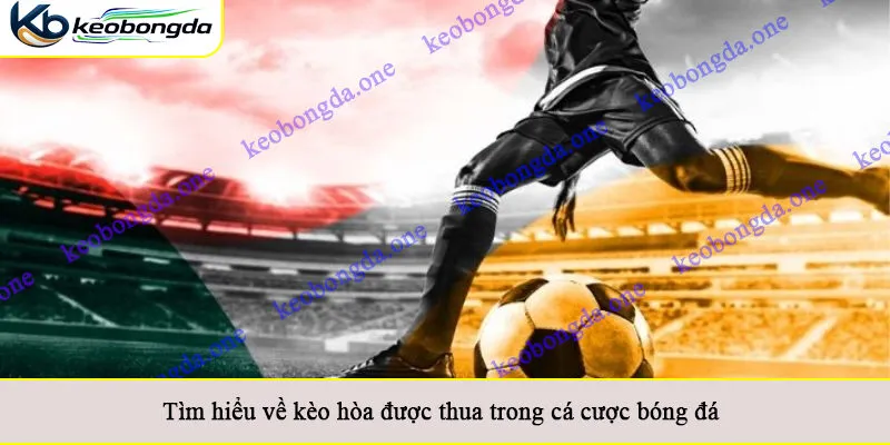 Tìm hiểu về kèo hòa được thua trong cá cược bóng đá