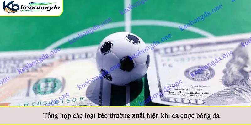 Tổng hợp các loại kèo thường xuất hiện khi cá cược bóng đá